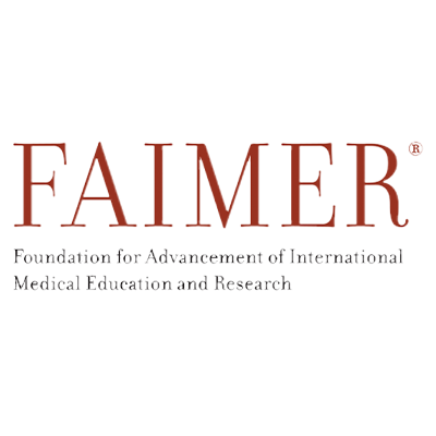 FAIMER (Foundation for Advancement of International Medical Education and Research) logo